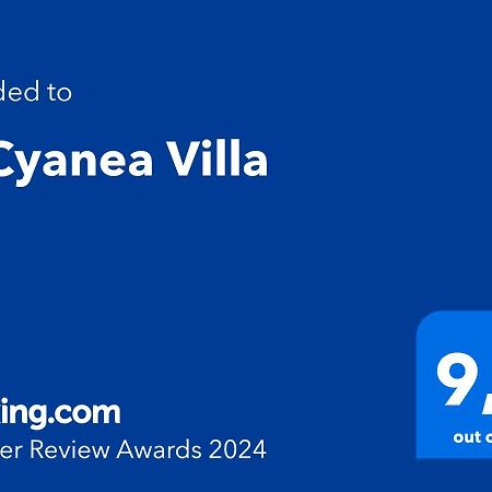 O-Cyanea Villa With Heated Pool Kournas Ngoại thất bức ảnh